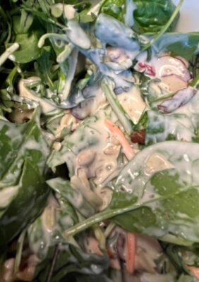 creamy vegan salad dressing